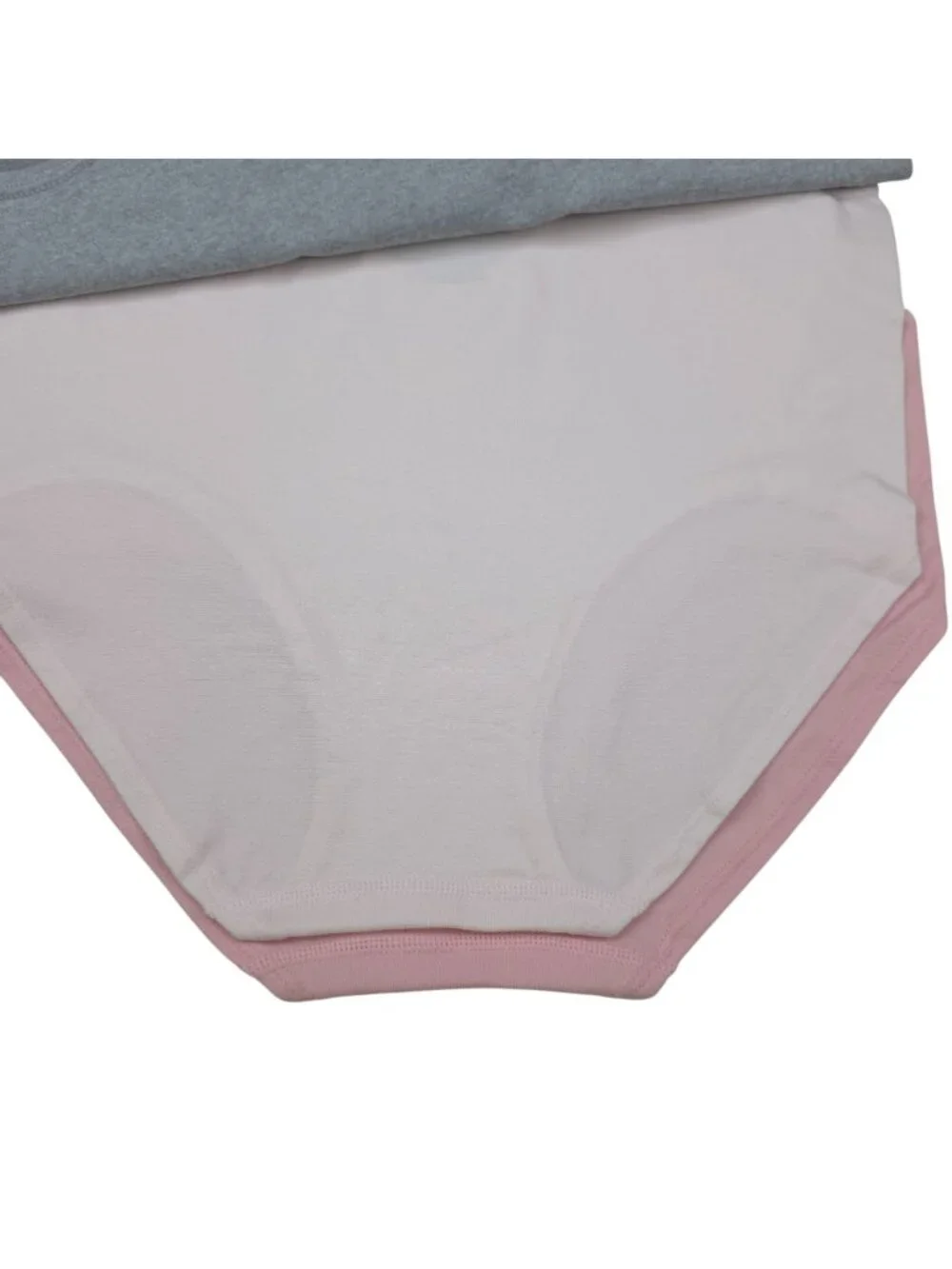Laura Ashley Womens 5-Pack Briefs 1X Nylon/Spandex Assorted Colors Comfortable